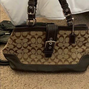 Gently used Authentic Coach purse